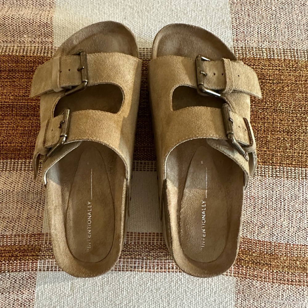 Intentionally Blank Rule Breaker Flatform Sandals from Free People - new wo box